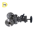 China Supplier Wholesale Cast Iron Globe Gearbox Trolling Marine Quick Closing Valve